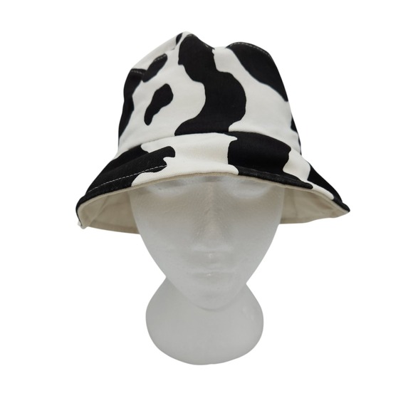 Accessories - Cow Print Bucket Hat One Size Fits Most